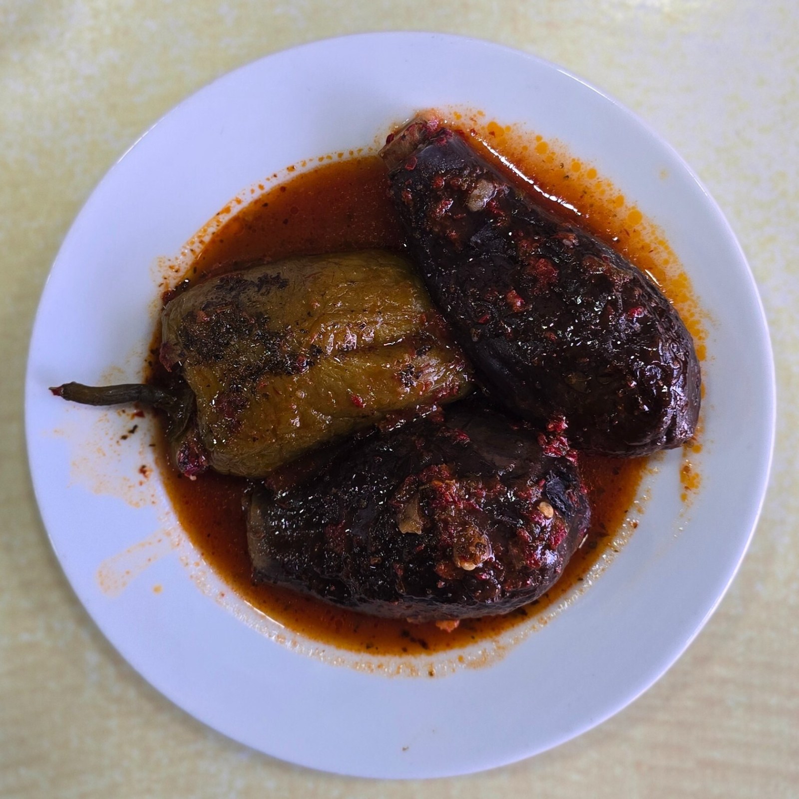Patlıcan Biber Dolması