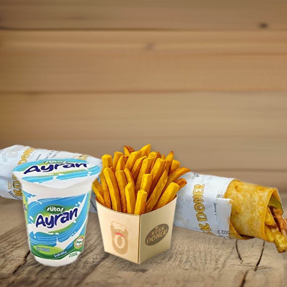 Hatay Usulü MİDDLE Döner Ayran Menü