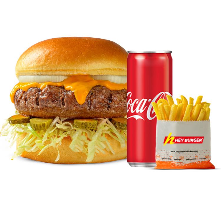 Coca Cola Cheese Burger Menü