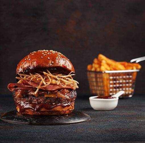 Crispy Beef Burger