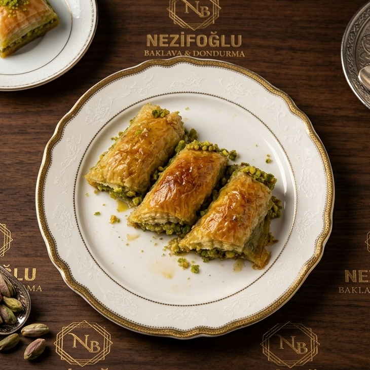 Kaymaklı Fıstıklı Şöbiyet (250 gr)