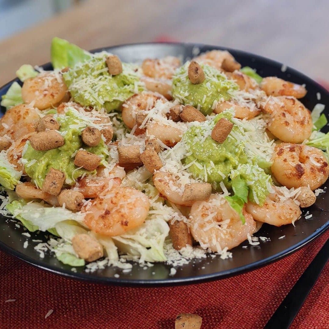 Karidesli Sezar Salata