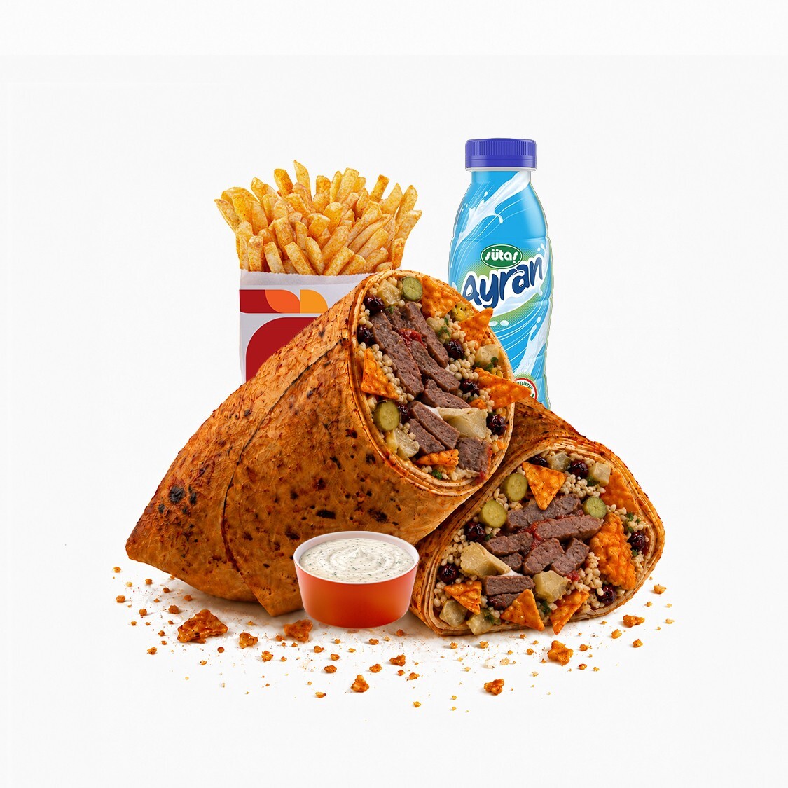 Köfte Doritos Burrito Menü