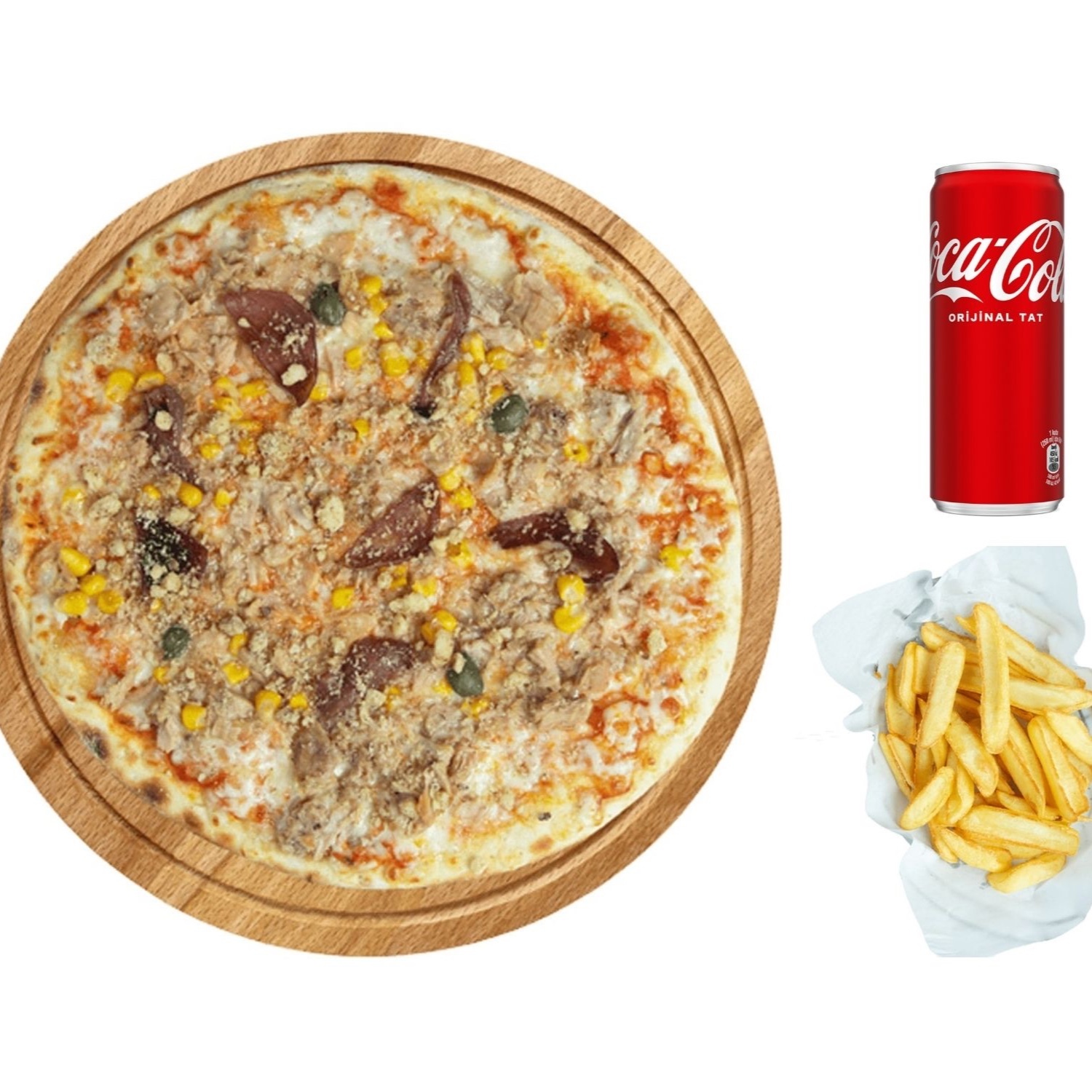 Ton Balıklı Pizza (Büyük)