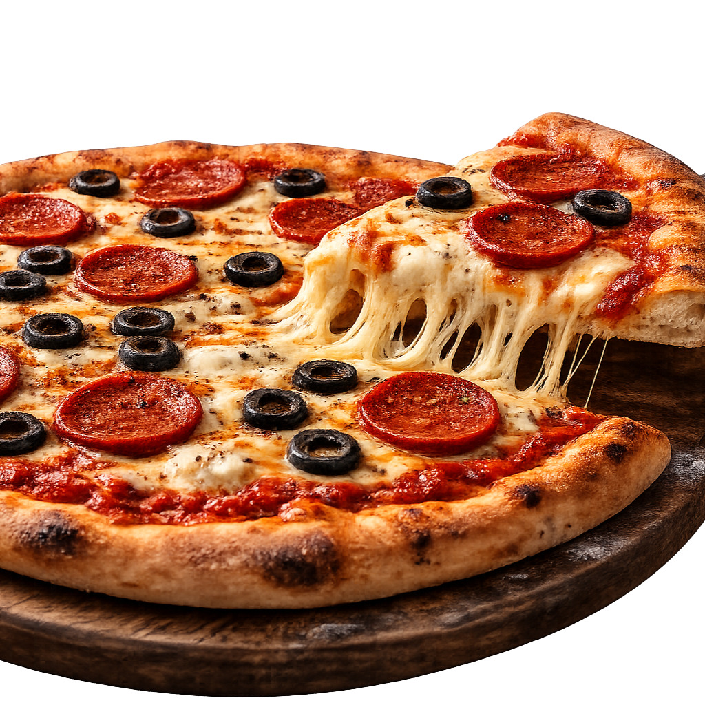 Sucuklu Zeytinli Pizza (Jumbo Boy)