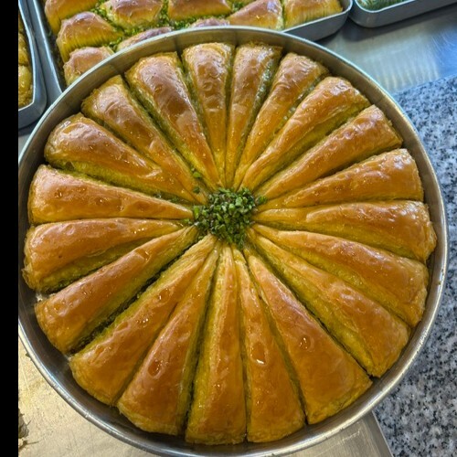 Fıstıklı Havuç Dilim Baklava(1 Kg)