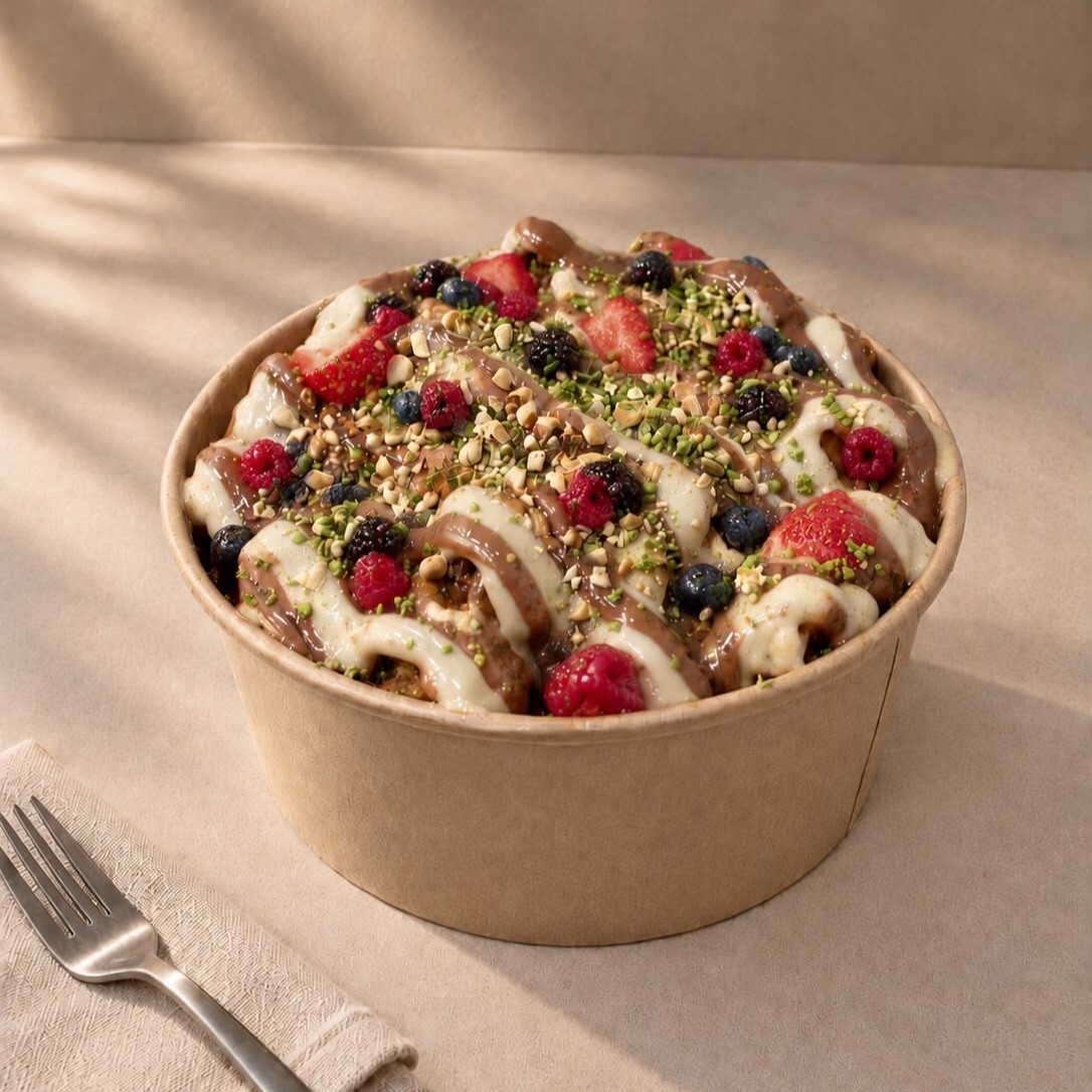 Atom Bowl Waffle