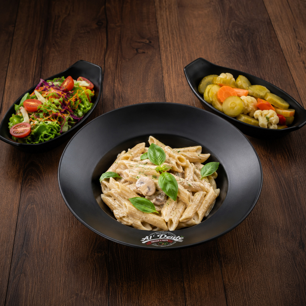 Kremalı Mantar Penne