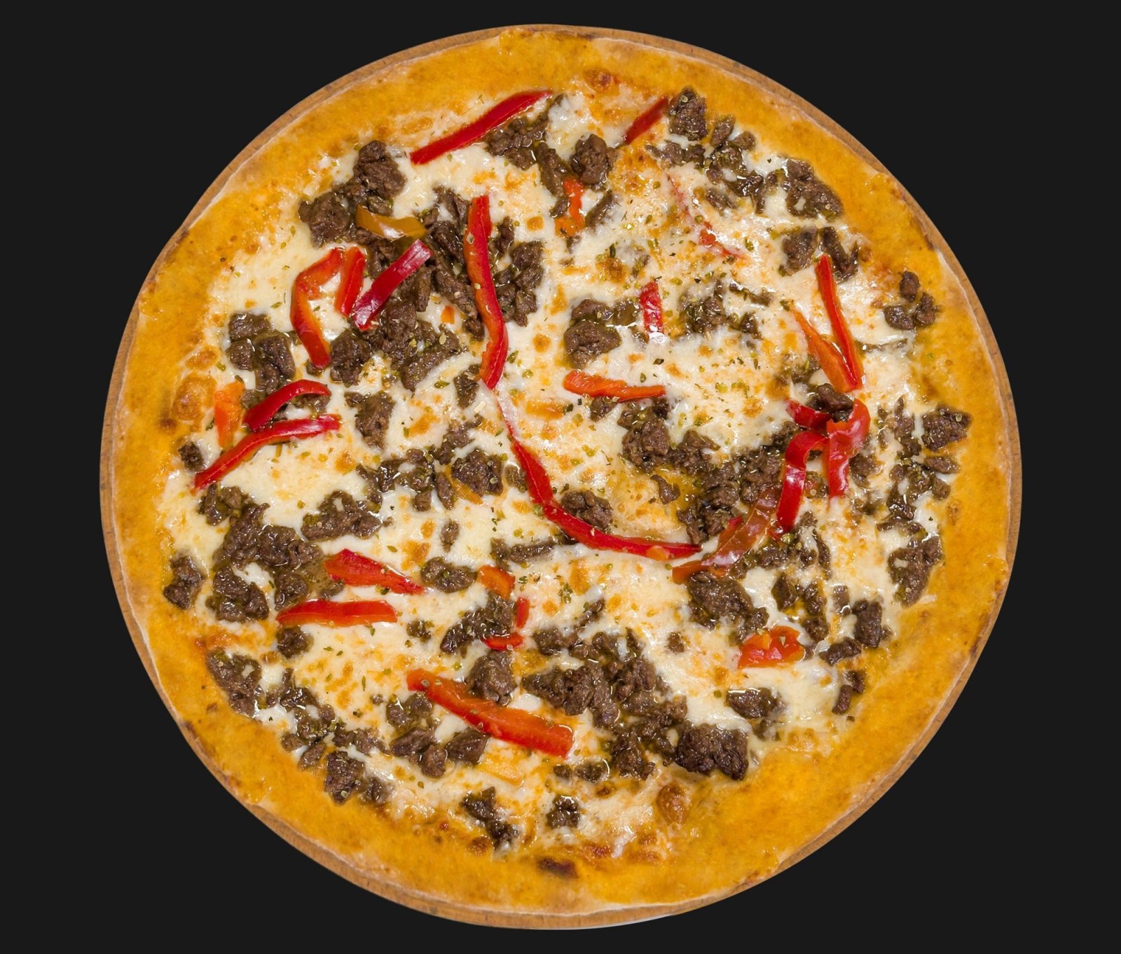 Kavurmalı Pizza (Orta)