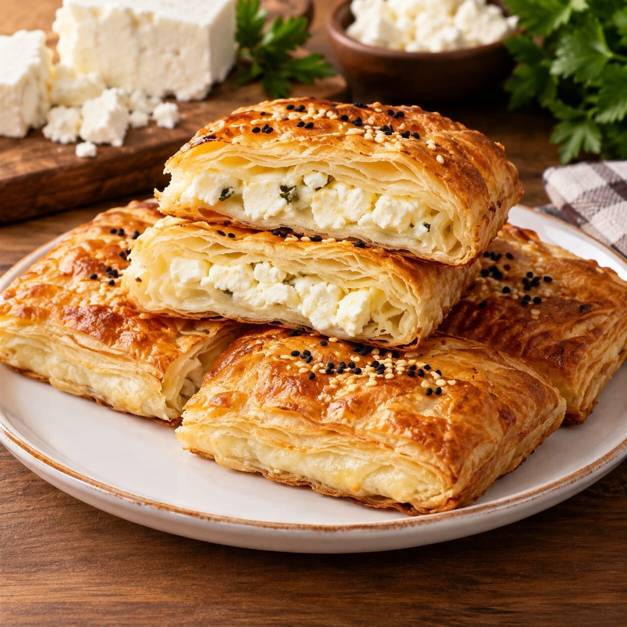 Peynirli Milföy Börek