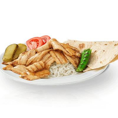 Pilav Üstü Tavuk Döner (120 gr)