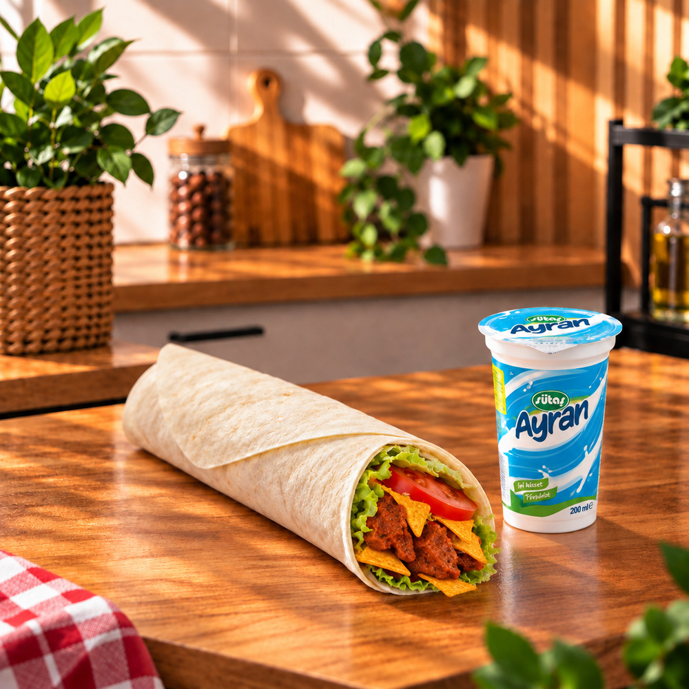 Doritoslu Çiğ Köfte Dürüm (120 gr)