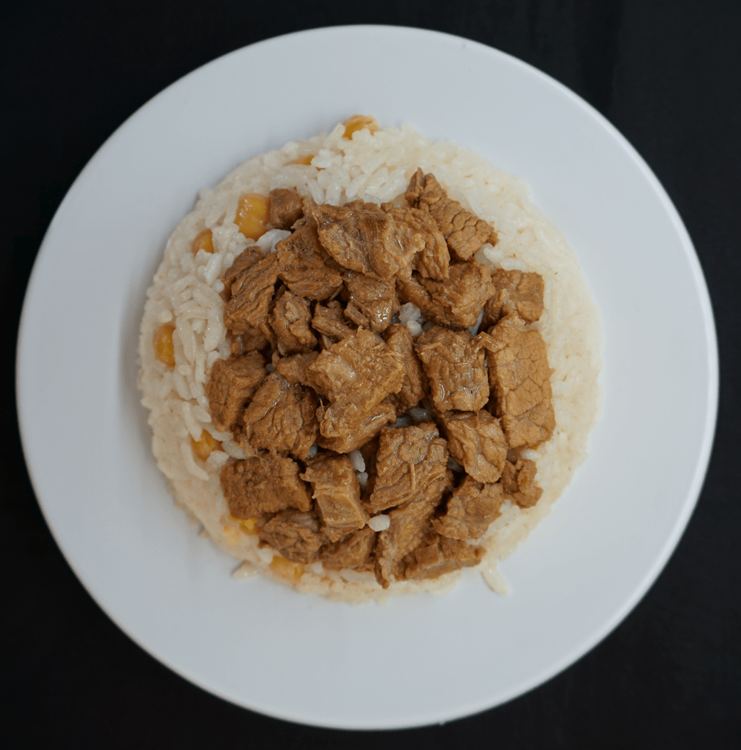 Et Kavurmalı Pilav