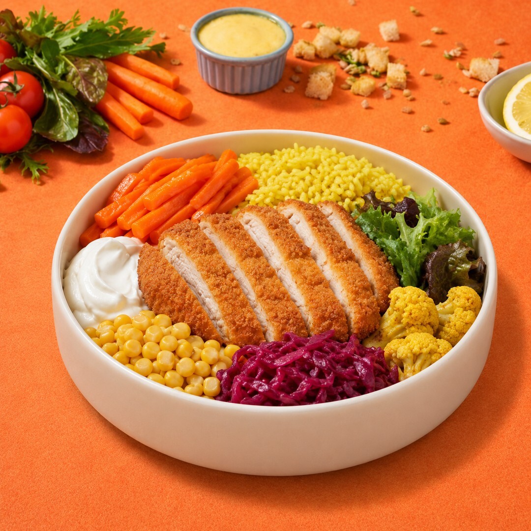 Migros Chicken Katsu Bowl