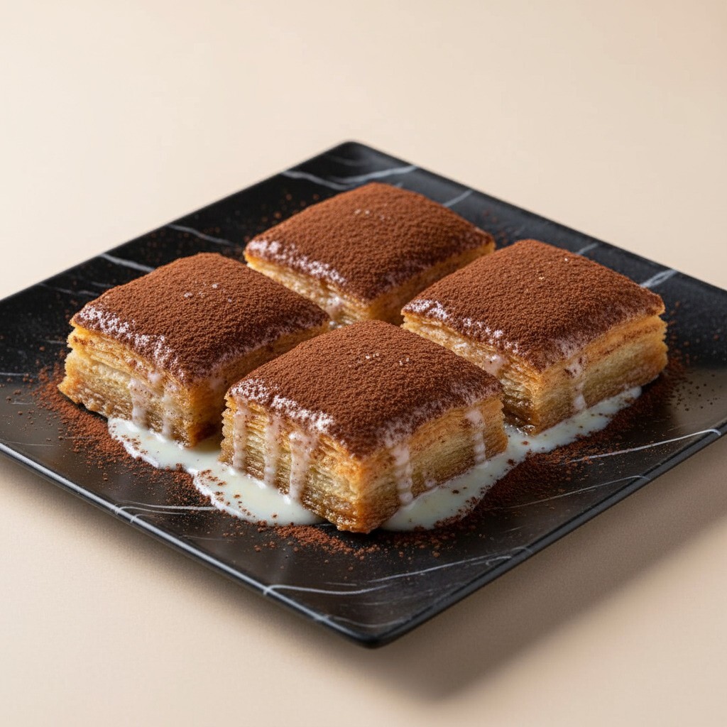 Soğuk Baklava (Fıstıklı)