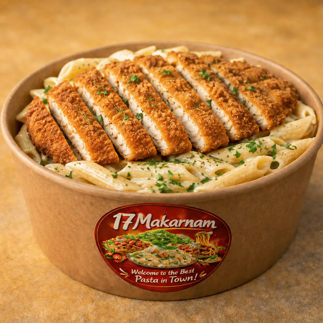 Kremalı Çıtır Tavuklu Penne