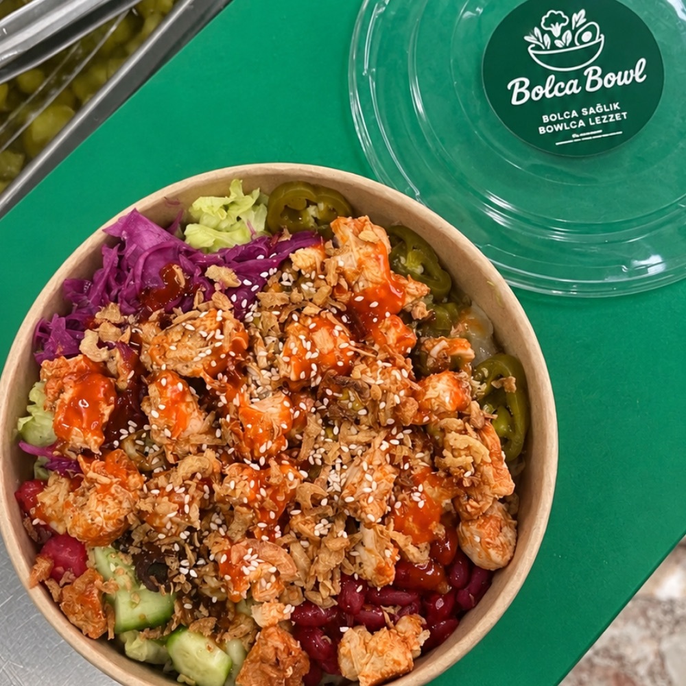 Acılı Meksika Tavuk Bowl