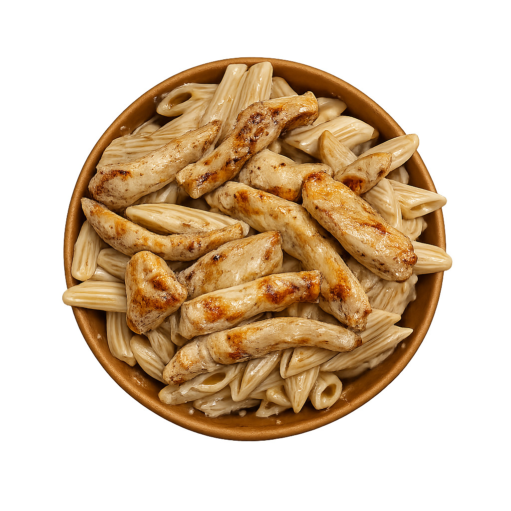 Kremalı Tavuklu Penne