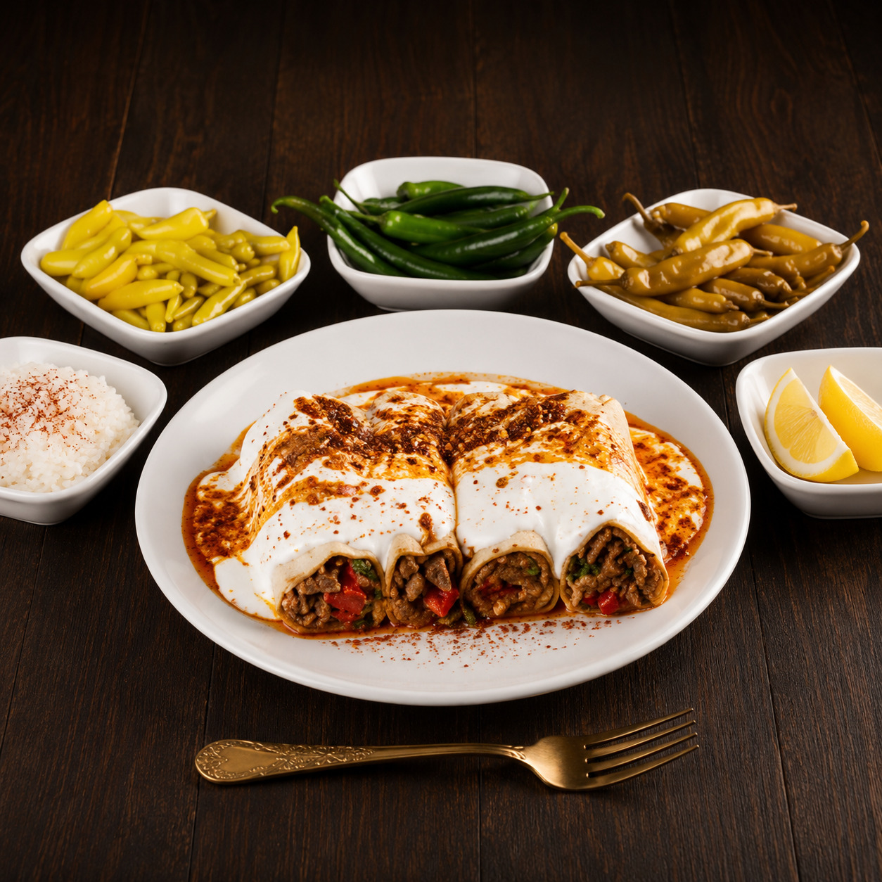 Yarım Yoğurtlu Biftek Tantuni