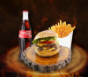 Duble Cheeseburger Menü