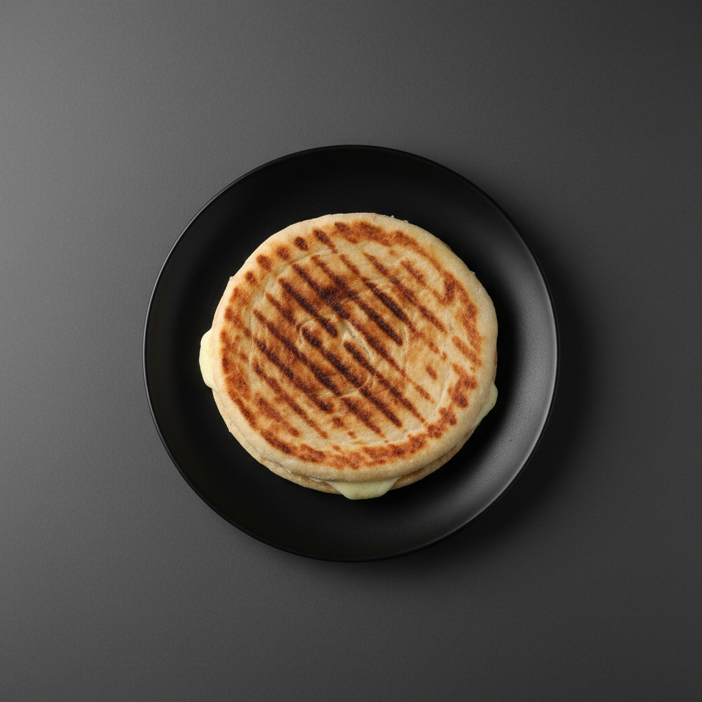 Bazlama Kaşarlı Tost