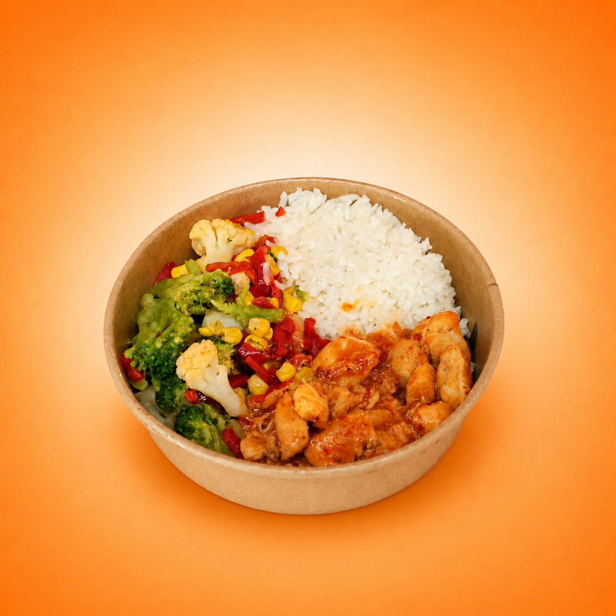 Şefin Özel Fitness Tabağı Sweet Chili