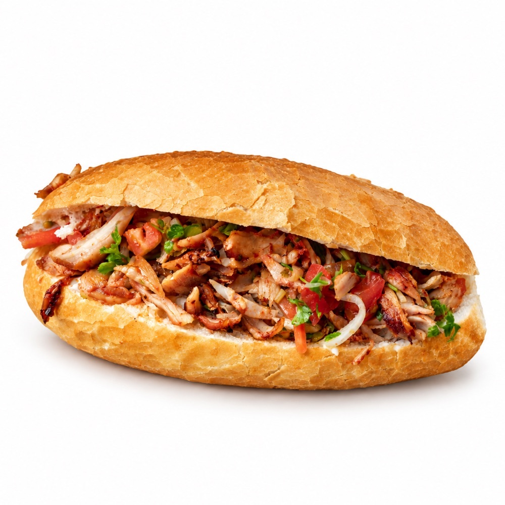 Yarım Ekmek Arası Tavuk Döner (100gr)