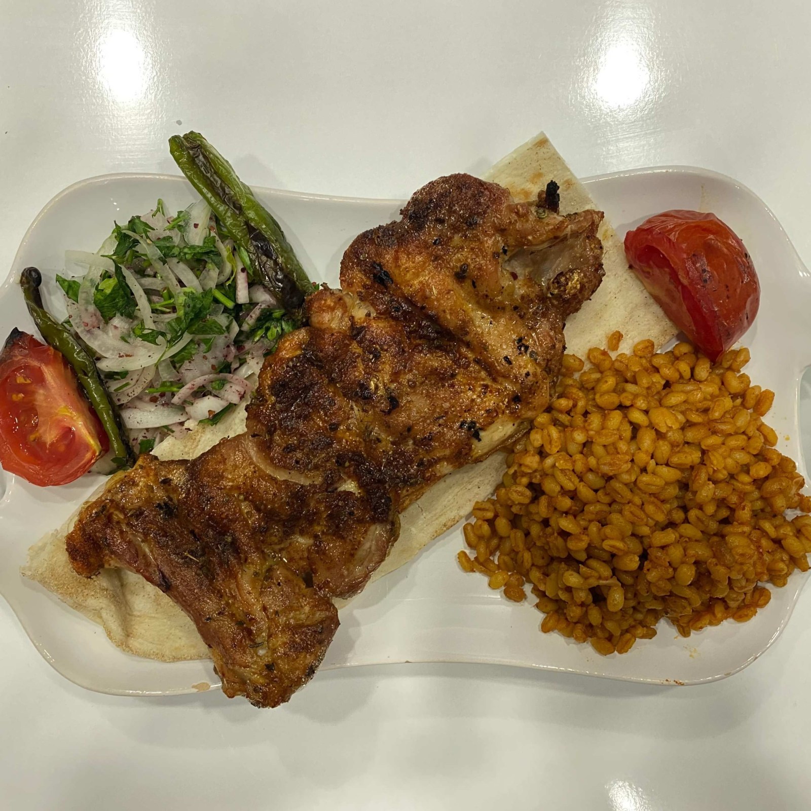 Izgara Tavuk Sarma Servis