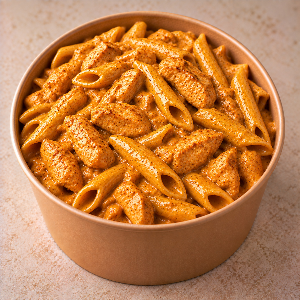 Masala Soslu Tavuklu Penne