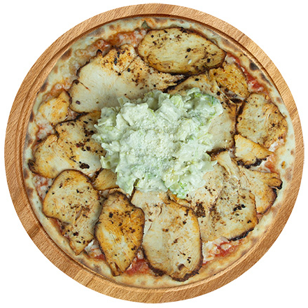 Sezar Soslu Tavuk Pizza (Küçük)