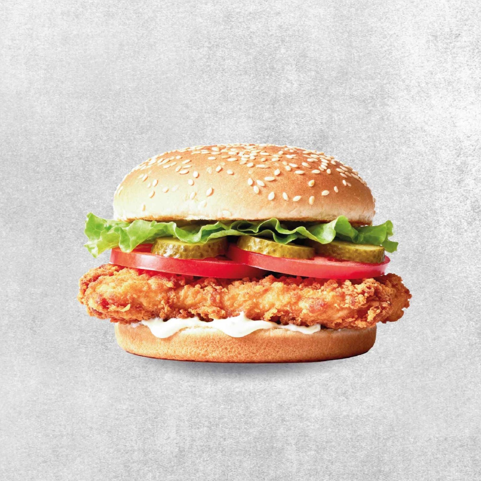 Kajunlu Tavuk Burger