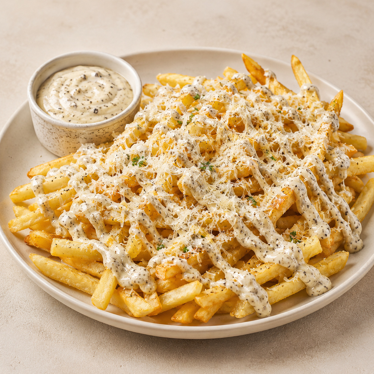 Trüflü Parmesanlı Patates