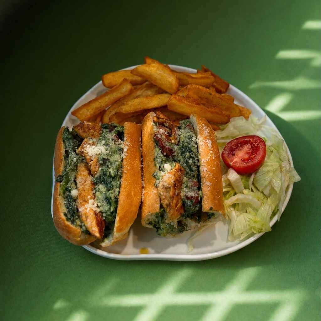 Chicken Spinach Sandwich