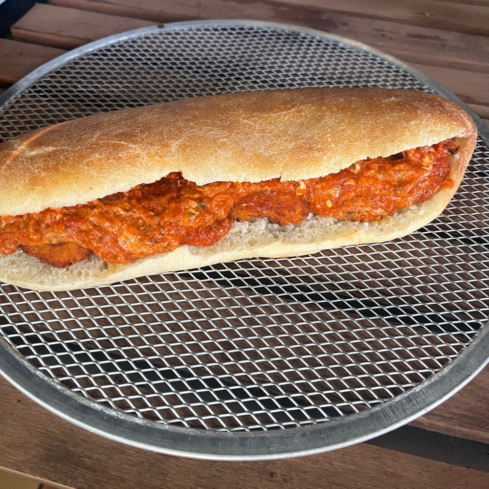 Meatball sandwich