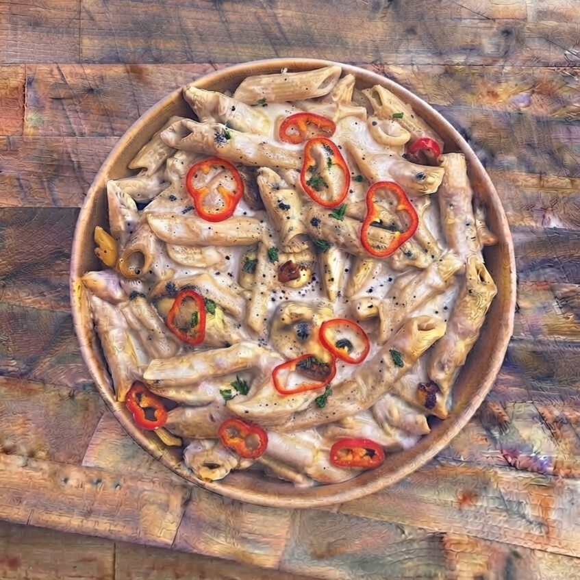 Tavuklu Biberli Penne