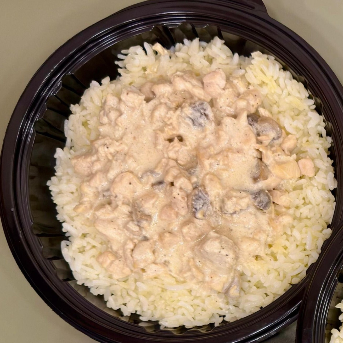 Kremalı Tavuk pilav
