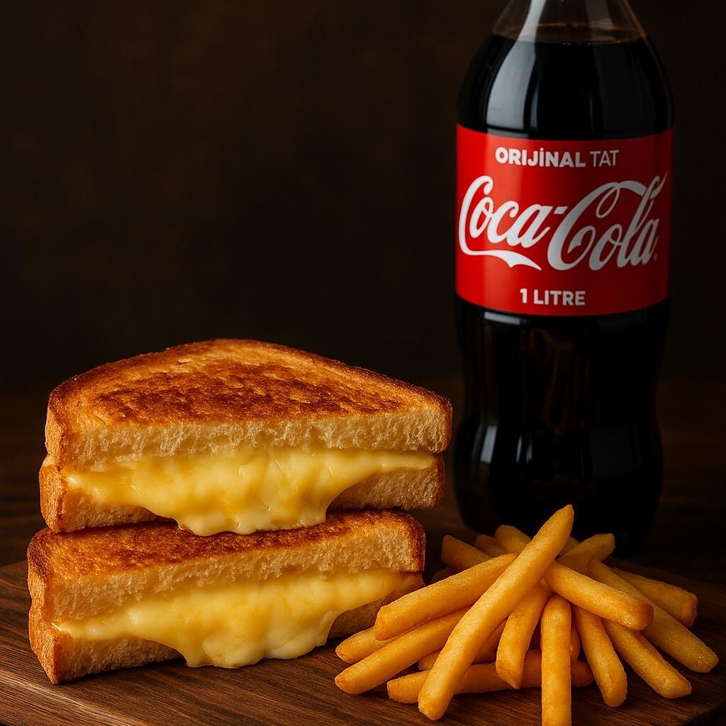 2'li Kaşarlı Tost Menü