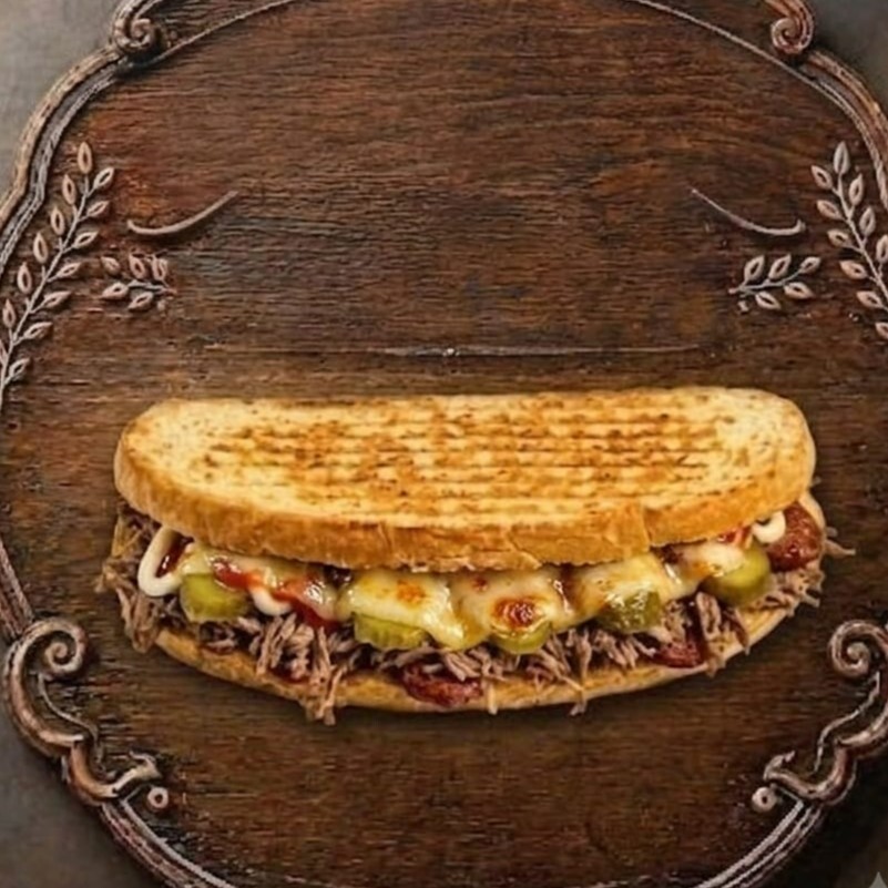 Kavurmalı Kaşarlı Tost
