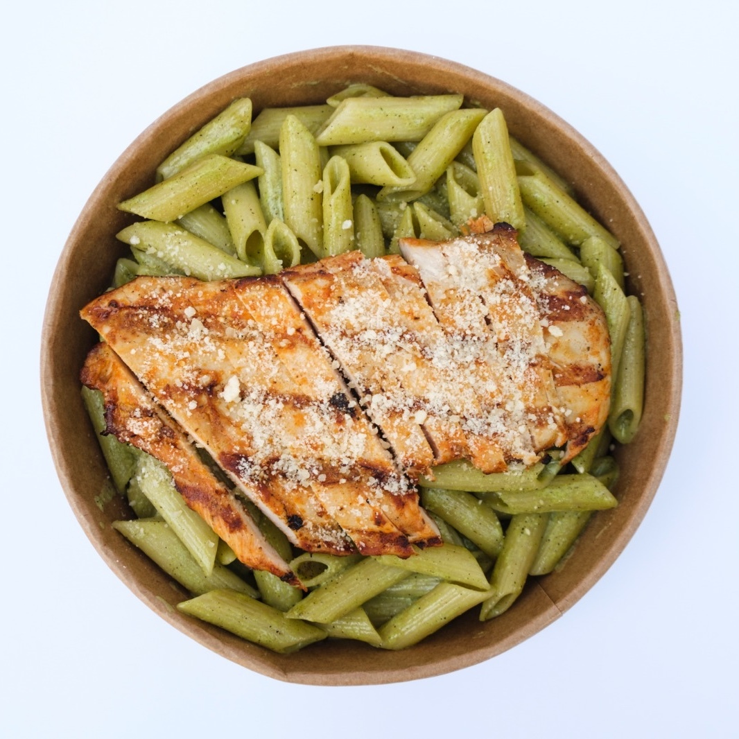 Izgara Tavuklu Pesto Soslu Penne Makarna