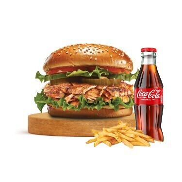 Alamania Burger Menü 80 Gr