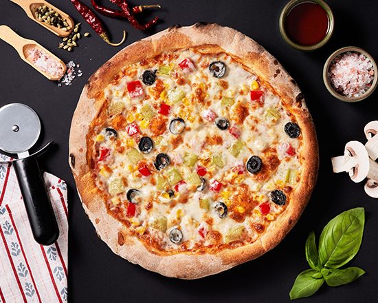 Sebzeli Pizza