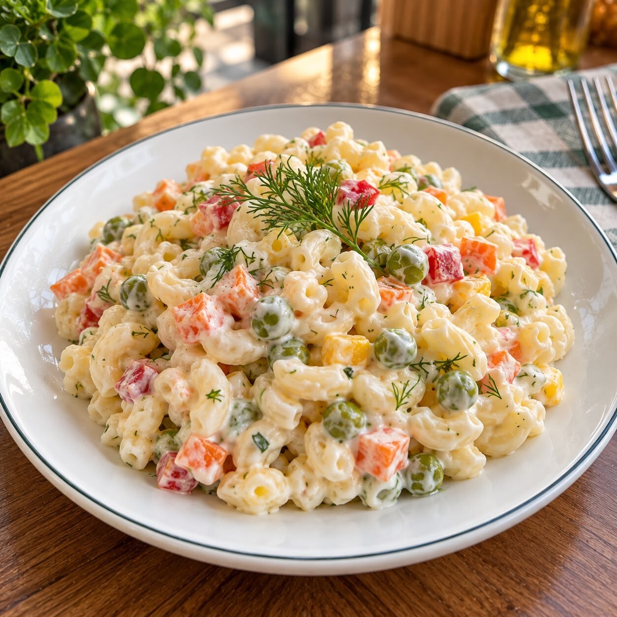 Makarna Salatası