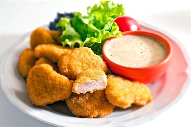 Tavuk parçası nugget 8 parça