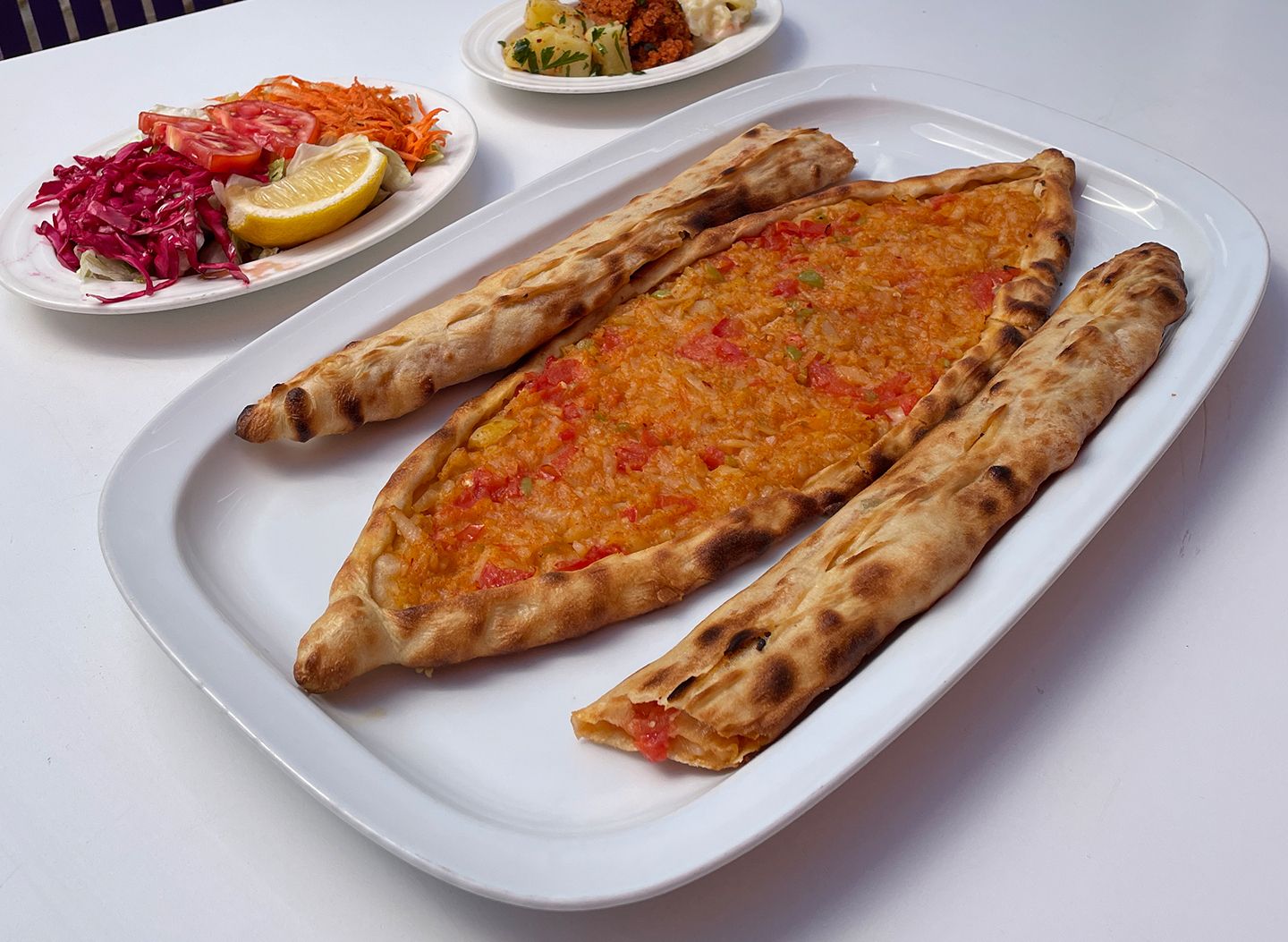 Patatesli Pide (Standart) (Açık)