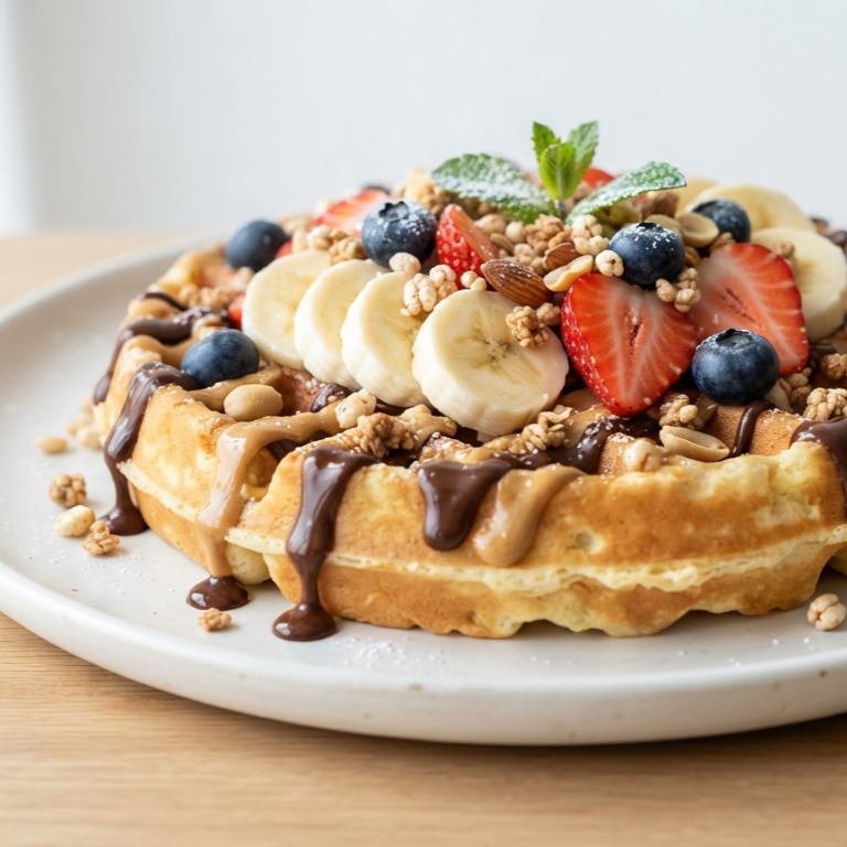Proteinli Waffle