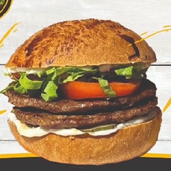 Double Hamburger Menü