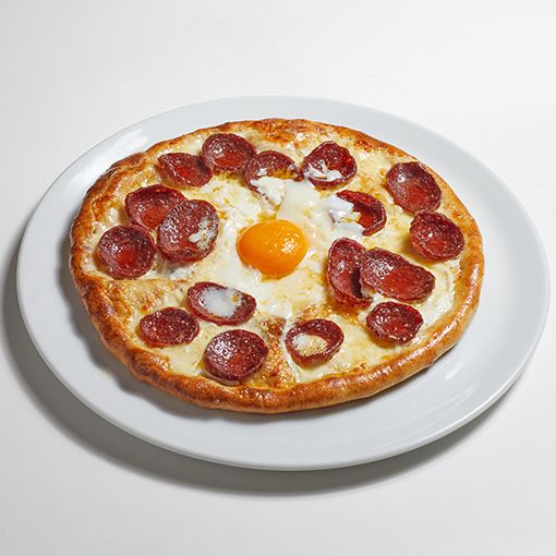 Kaşarlı Sucuklu Pide (Yuvarlak)
