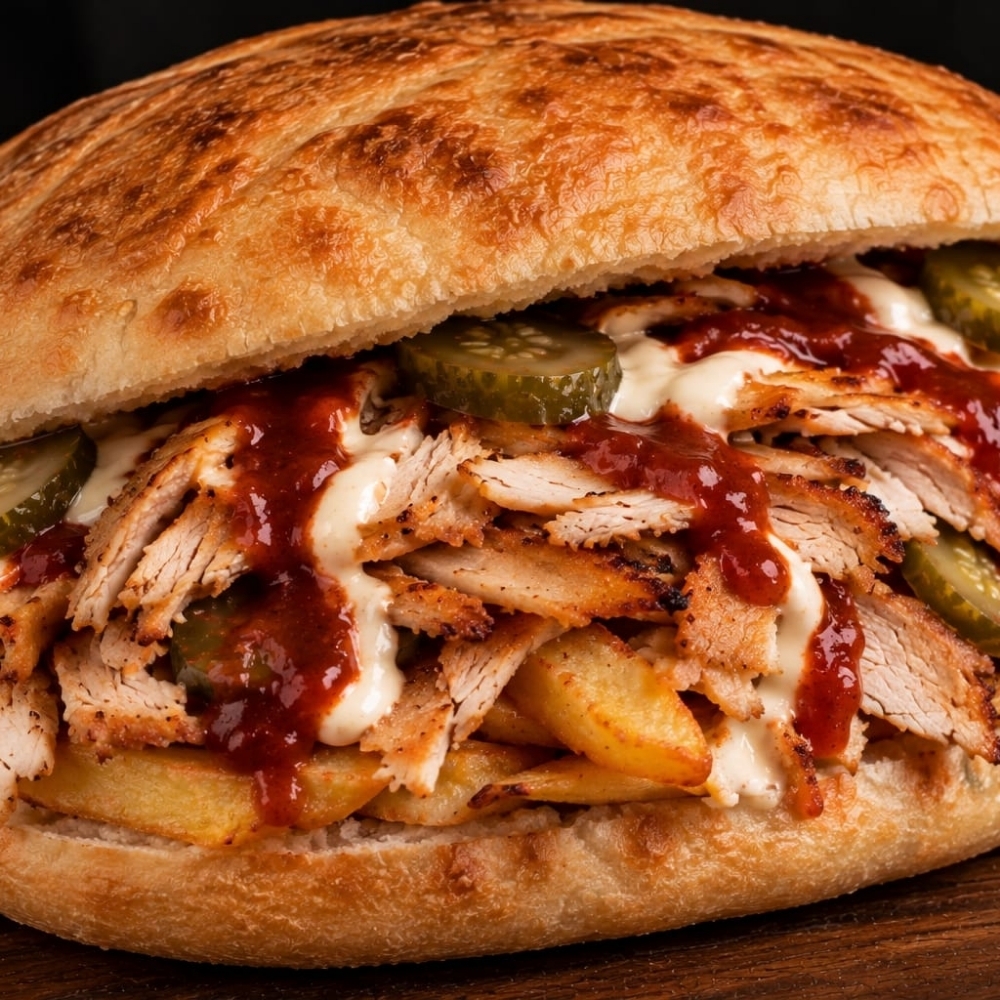 Tombik Ekmek Tavuk Döner