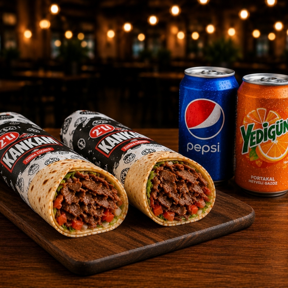 (2'li Kankam) 2 Ad 100'er Gr Zurna + İki Ad İçecek Pepsi & Yedigün & 7 Up