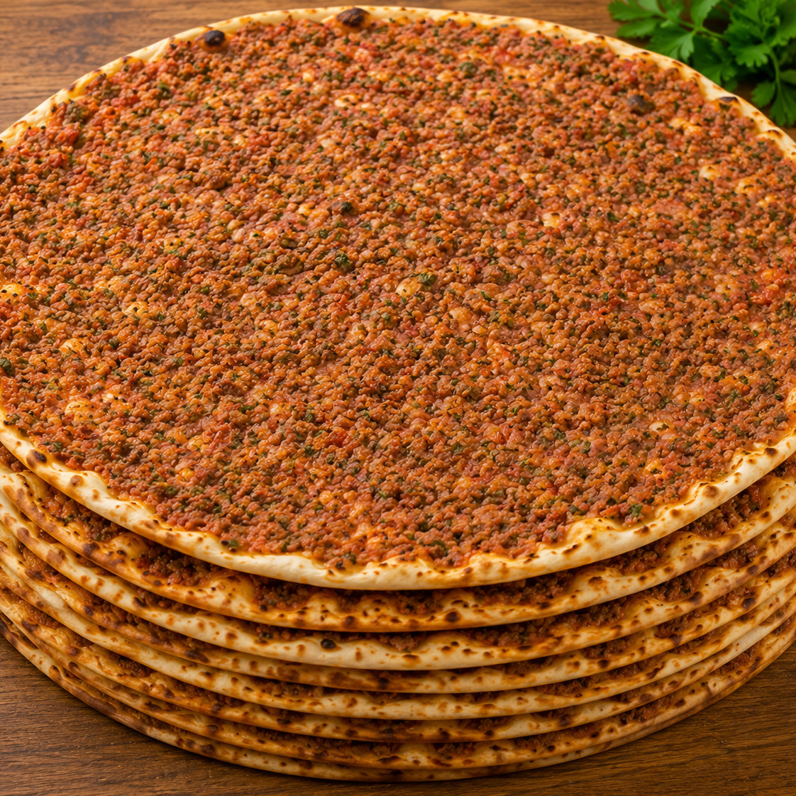 10 Lahmacun+Salata